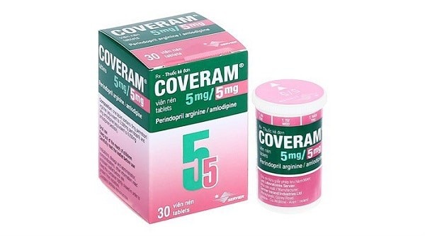 Thuốc điều trị tăng huyết áp Coveram 5 mg